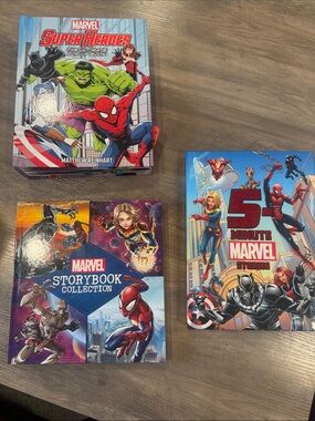 Marvel Storybook Collection - Purple, Red, Blue, Black, White